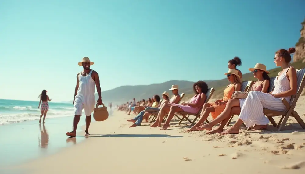 Beachlooks der Stars: Royals und Promis setzen modische Trends für den Sommer 2024