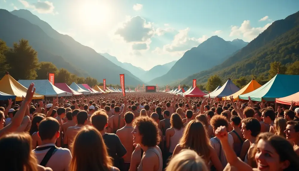 Gina-Lisa Lohfink und Reality-Stars begeistern beim „Beat am Berg“-Festival