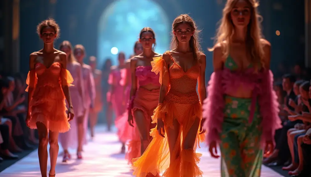 Promis zeigen extravagante Looks bei der Fashion Week in Paris