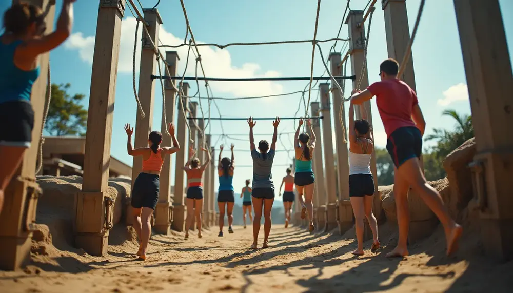 Sven Hannawald scheitert spektakulär bei Ninja Warrior Germany Parcours